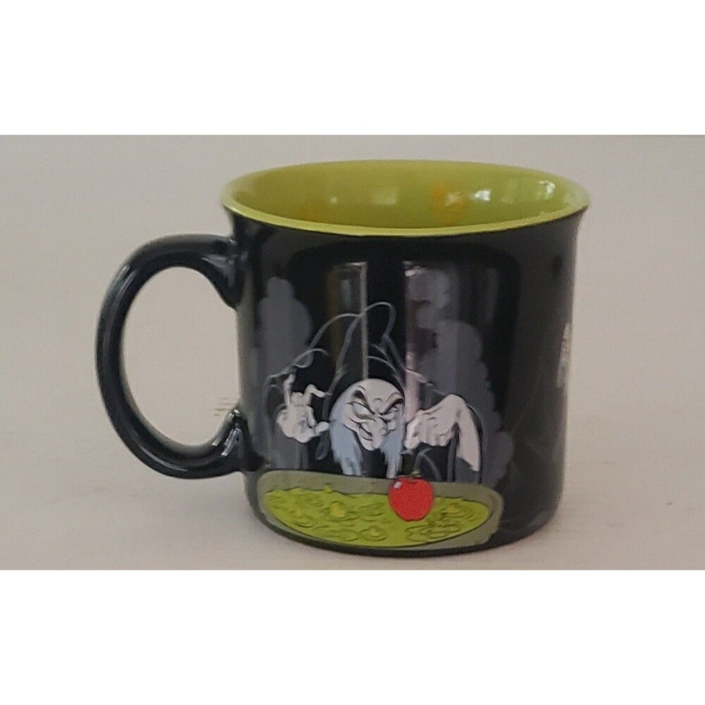 Disney Villains Evil Queen Snow White Coffee Mug Wicked Witch Grimhilde - Picture 2 of 8